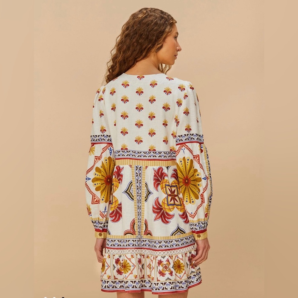 FARM Rio Multicolor Long Sleeve Dress - Picture 3 of 8